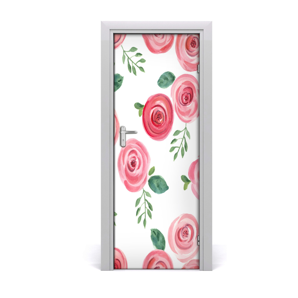 Samolepící tapeta na dveře Ružičaste ruže