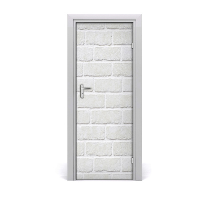 Samolepící fólie na dveře Bijeli zid od opeke