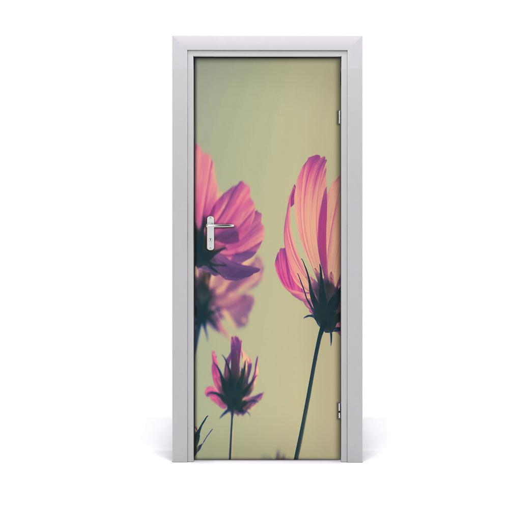 Fototapeta na dveře Ružičasti cvjetovi maka