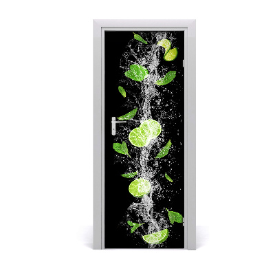 Samolepící tapeta na dveře Limes voda