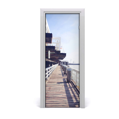 Samolepící fototapeta na dveře Sopotsko pristanište