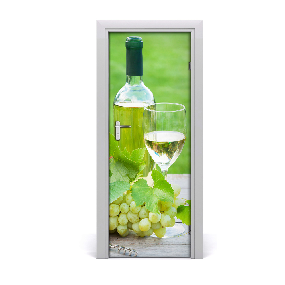 Tapeta na dveře s 3d efektem Vino od grožđa