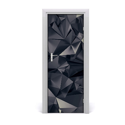 Obrazová tapeta na dveře Crna pozadina