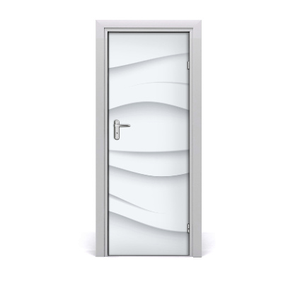 Samolepící tapeta na dveře Apstraktni valovi