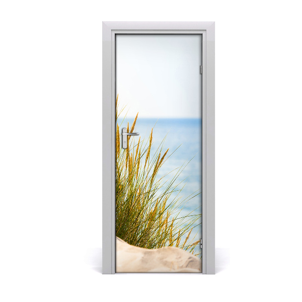 Tapeta na dveře s 3d efektem Plaža dina uz more