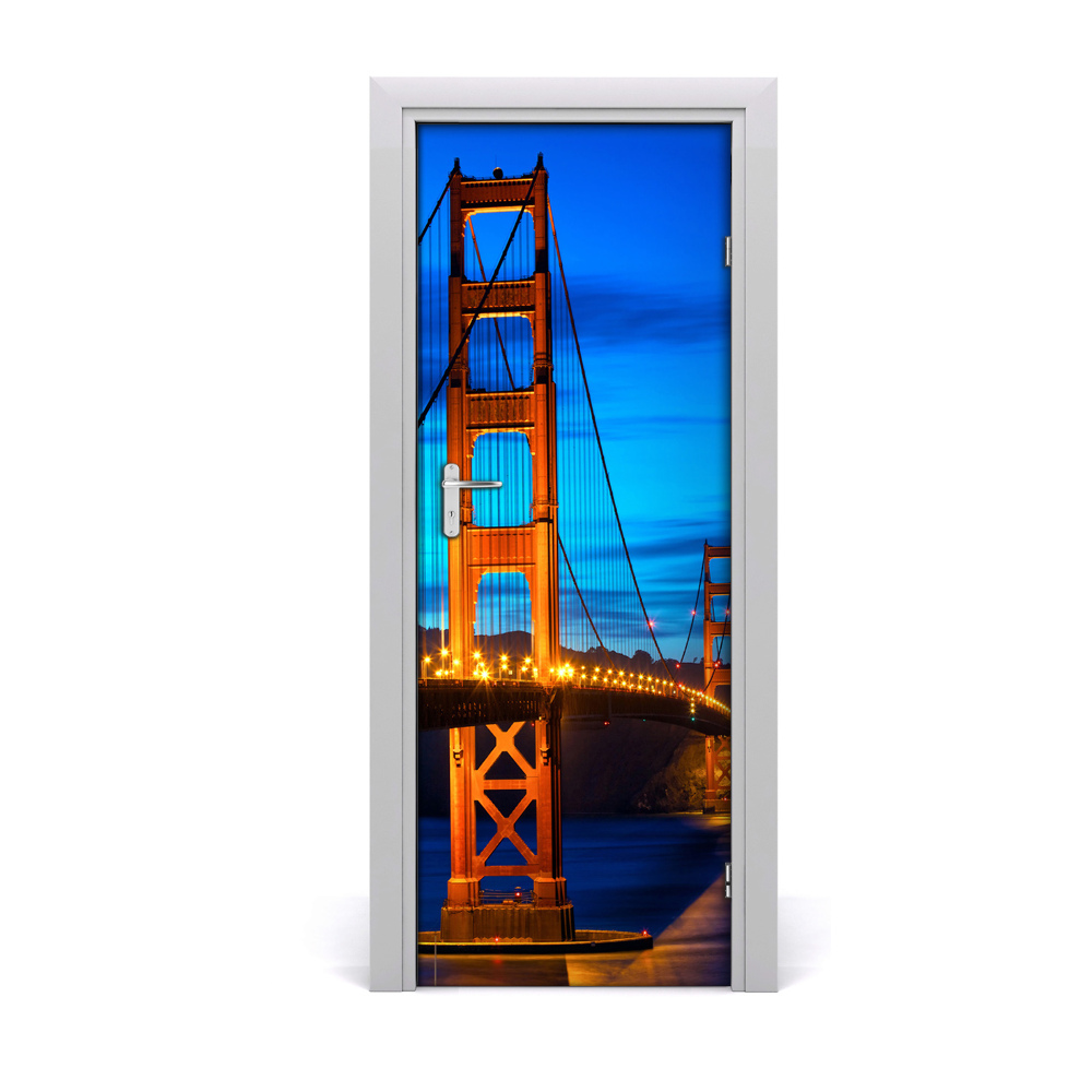 Fototapeta na dveře Most San Francisco u sumrak