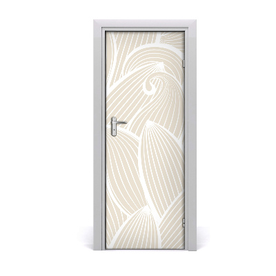 Tapeta na dveře s 3d efektem Latice cvijeća