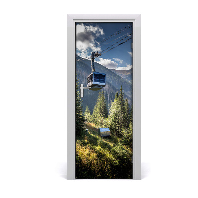 Tapeta na dveře Roller coaster automobil