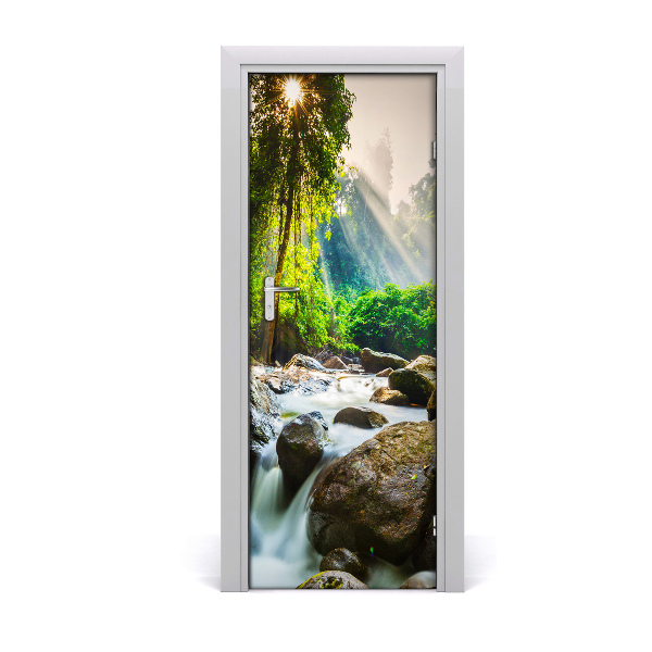 Fototapeta na dveře Žubori potok u šumi