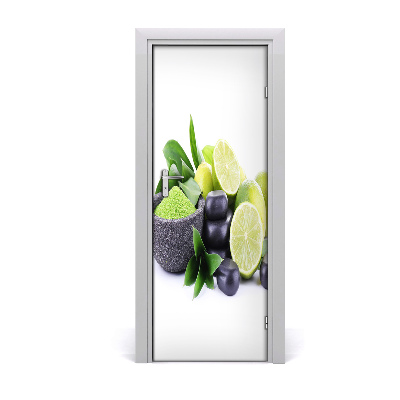 Samolepící fólie na dveře Kamenje vapnenca