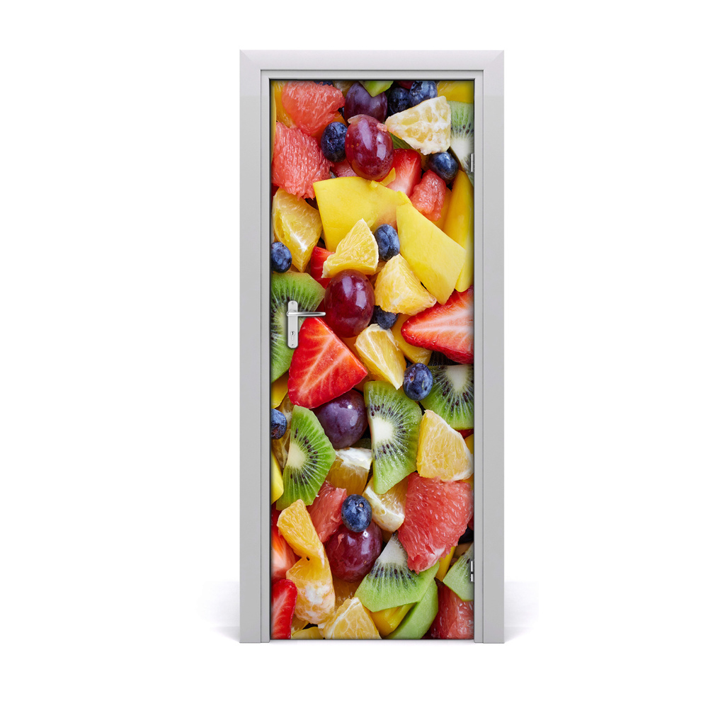 Obrazová tapeta na dveře Voćna salata