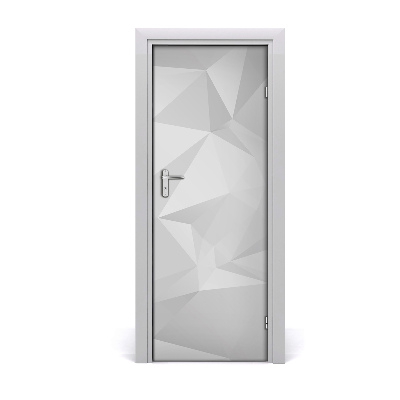 Samolepící tapeta na dveře Apstraktni trokuti