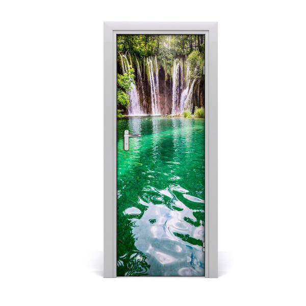 Samolepící fototapeta na dveře Plitvičko jezero