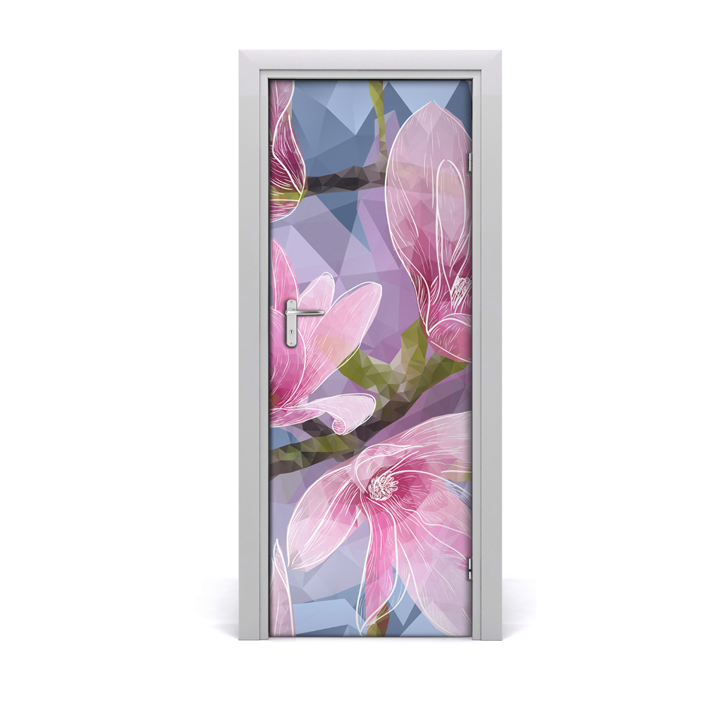 Fototapeta na dveře Ružičasta magnolija