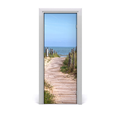 Obrazová tapeta na dveře Put do plaže među dinama