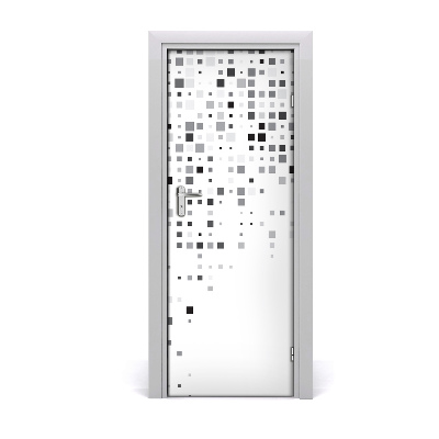 Obrazová tapeta na dveře Pozadina kvadrata