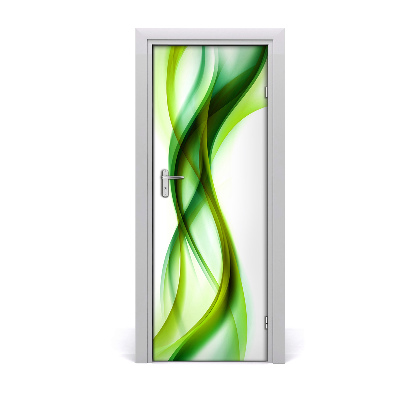 Samolepící fototapeta na dveře Zeleni valovi