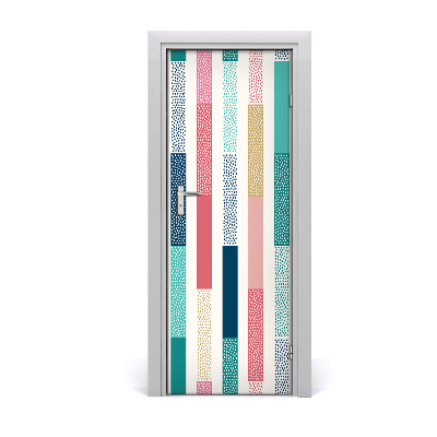 Fototapeta na dveře Dugine okomite pruge