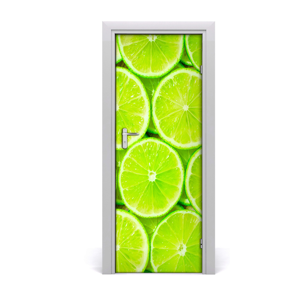 Samolepící tapeta na dveře Limete
