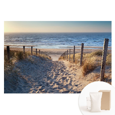Velká fototapeta na zeď Cesta přes duny k moři