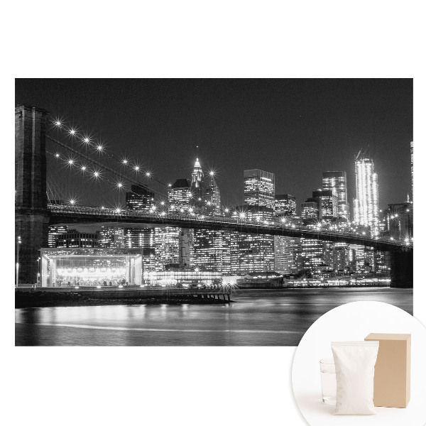 Netkaná tapeta Město v noci, úchvatné panorama