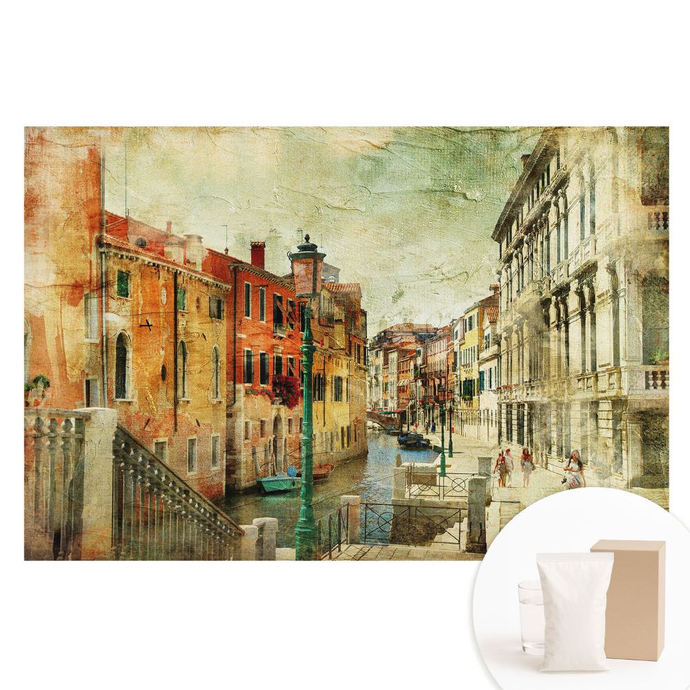 Fototapeta na netkané textilii Okouzlující uličky nostalgie