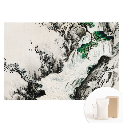Fototapeta s potiskem na netkané textilii Orientální vodopádová krajina