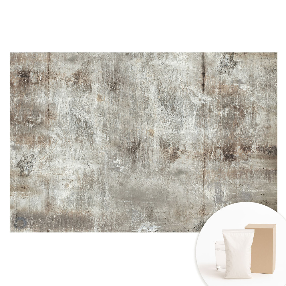 Netkaná tapeta s potiskem Rustikální betonová textura