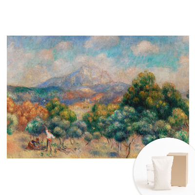 Fototapeta s potiskem na netkané textilii Barevná krajina s horskou přírodou