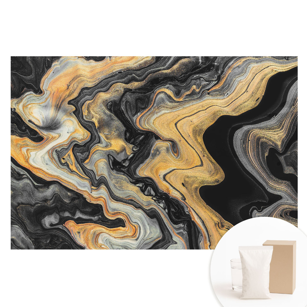 Netkaná tapeta s potiskem Abstraktní energetické vlny