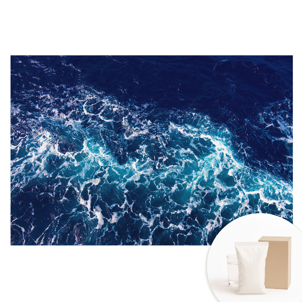 Fotografická tapeta na netkané textilii Energické oceánské vlny
