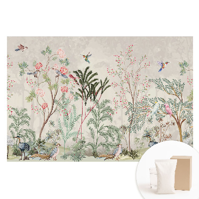 Fototapeta na netkané textilii Klasický romantismus v exotické zahradě