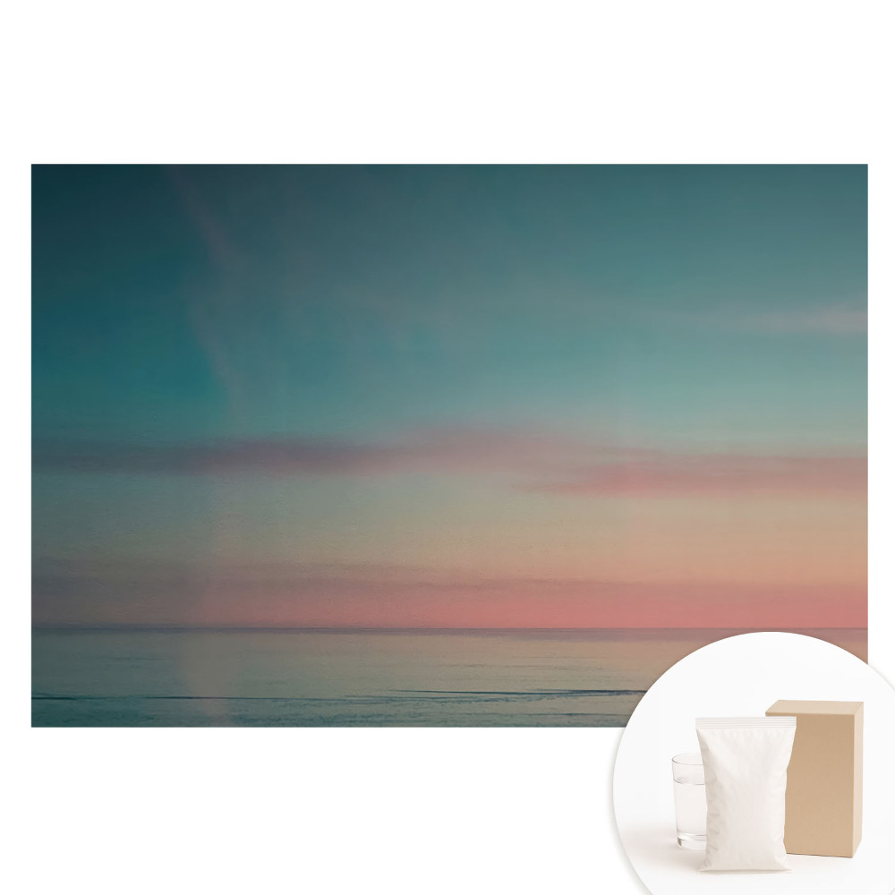 Fotografická tapeta na netkané textilii Pastelová horizontální krajina