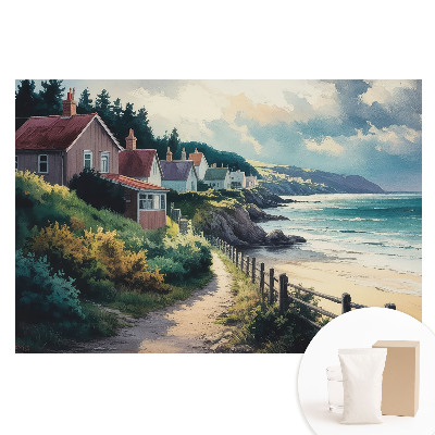 Netkaná tapeta Přímořská idylka, útulná a okouzlující