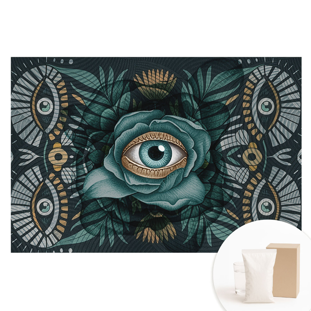 Fototapeta na vliesu Oko v boho stylu