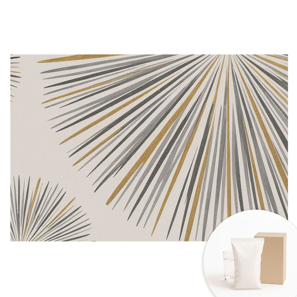 Netkaná tapeta Abstraktní vějířové linie