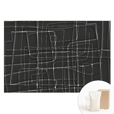 Fototapeta na vliesu Geometrie a rytmus na tmavém pozadí