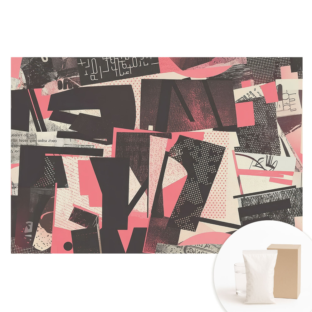 Fotografická tapeta na netkané textilii Abstraktní chaos barev a textur