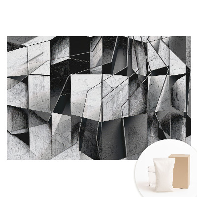Fototapeta s potiskem na netkané textilii Geometrické tvary v moderním stylu