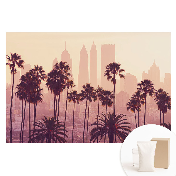 Fototapeta na netkané textilii Atmosférické palmy při západu slunce