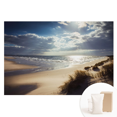 Netkaná tapeta Pláž příroda nebe zen