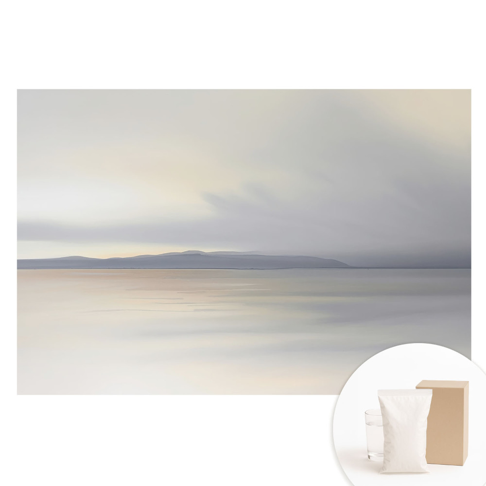 Netkaná fotografická tapeta Klidná krajina, minimalistická elegance