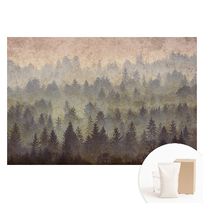 Fototapeta na netkané textilii Atmosférické lesy zahalené v mlze