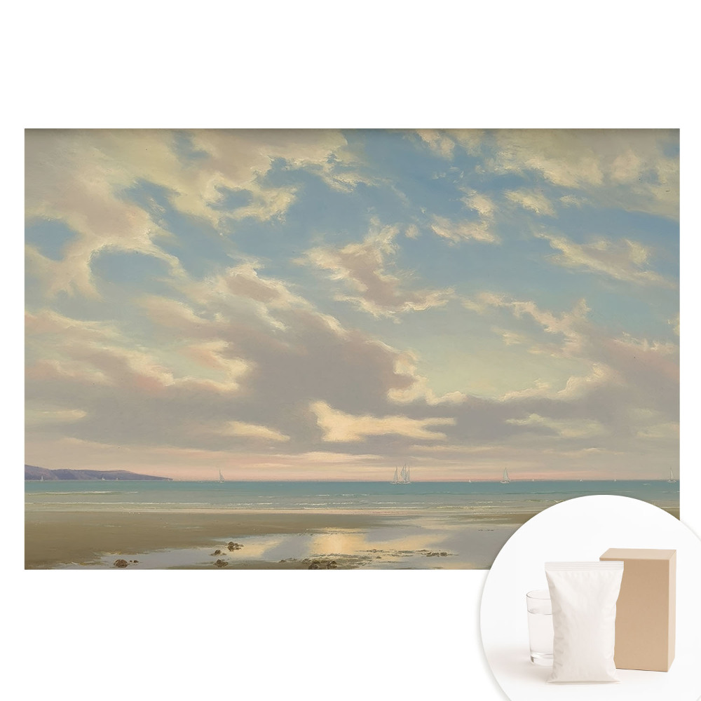 Fotografická tapeta na netkané textilii Idylická přímořská krajina