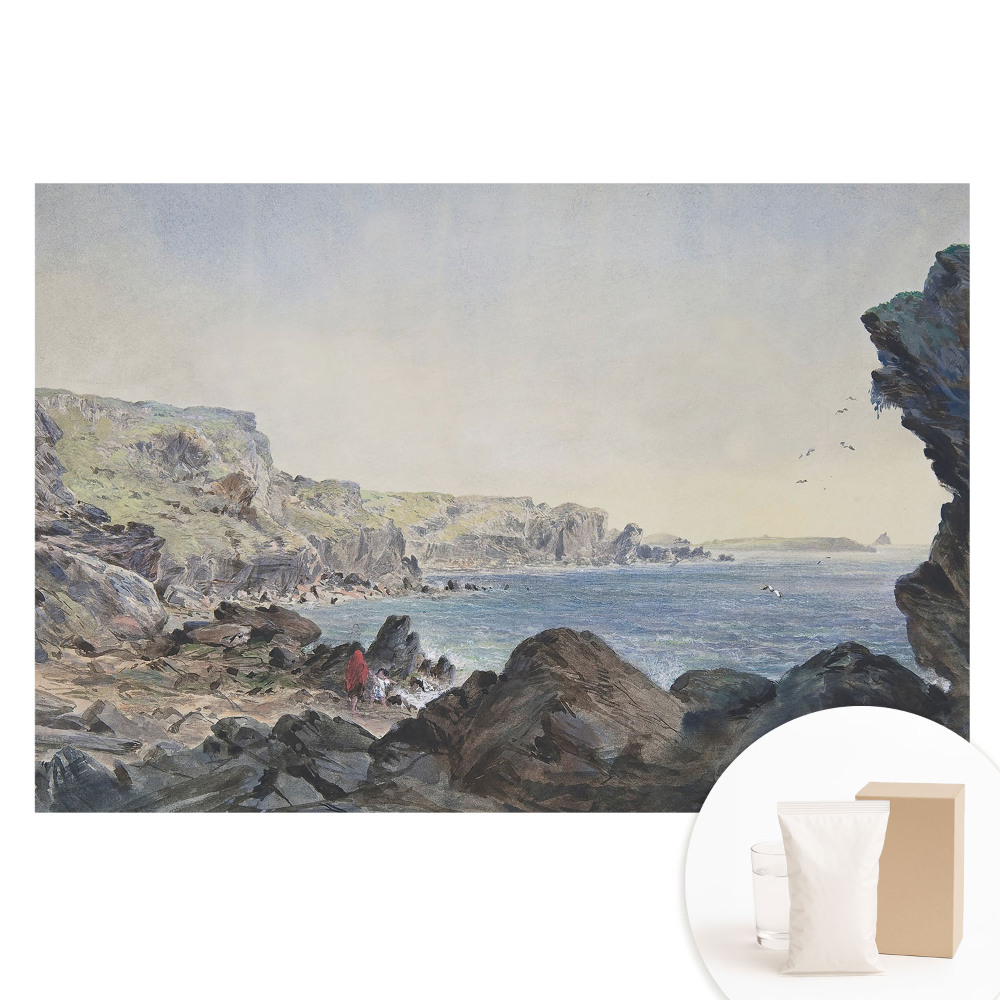 Netkaná tapeta s potiskem Romantická přímořská krajina