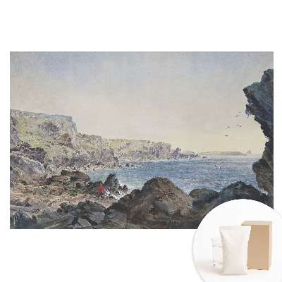 Netkaná tapeta s potiskem Romantická přímořská krajina
