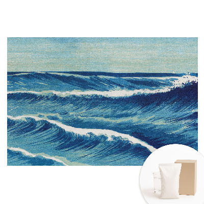 Fotografická tapeta na netkané textilii Klasické inspirace mořskými vlnami