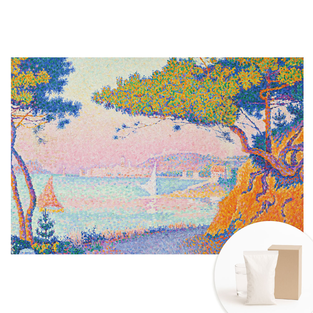 Fotografická tapeta na netkané textilii Energie impresionismu přímořské krajiny