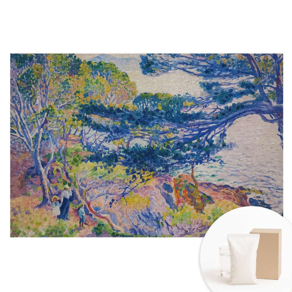 Netkaná fotografická tapeta Barevná krajina, klidná harmonie