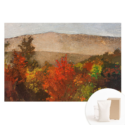 Fotografická tapeta na netkané textilii Podzimní odstíny a malebné hory